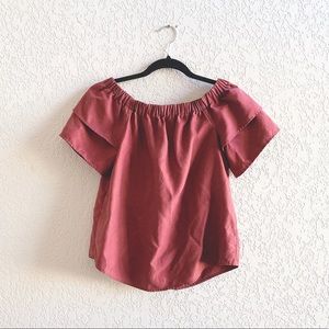 H&M Off the Shoulder Blouse